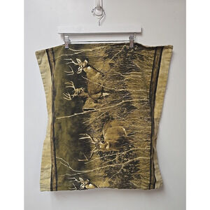 Lot 2 Kimlor Mills Deer Theme Nature Hunting Bedding Pillowcase Sham 24"x27"